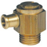 Drain valve, heavy serie, brass