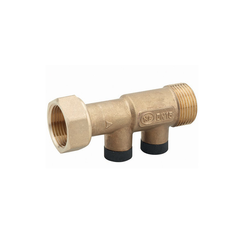 MF connection with swivel nut - plastic cap  G 1/4"