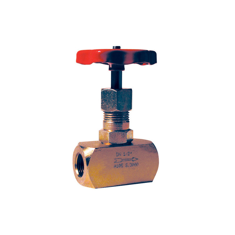 High pressure needle valve