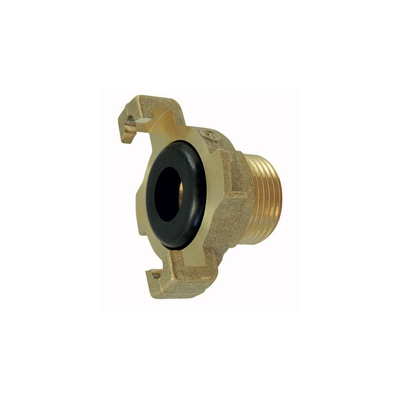 Male threaded end with seal type A mounted