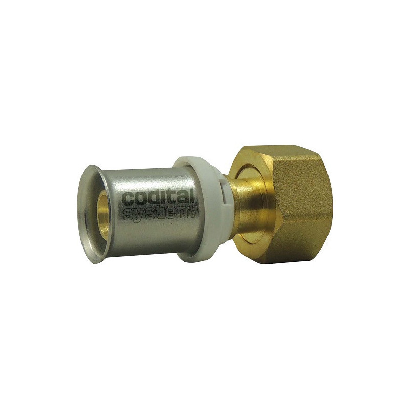 Straight coupling swivel nut TH-U