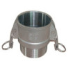 Male coupling inox type b