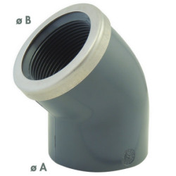 Coude 45° Femelle/Femelle...