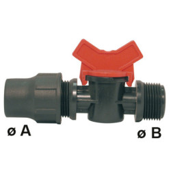 Mini vanne a raccordements...