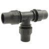 90° equal tee - watering & drip irrigation couplings - quick lock