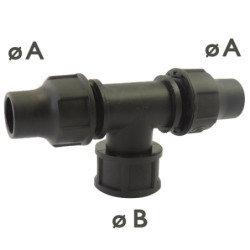 Té 90° avec dérivation...