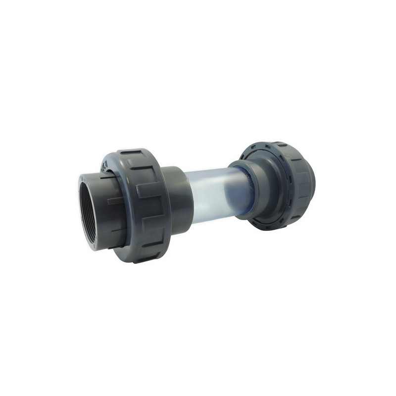Double union sight glass - Female threaded end