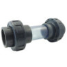 Double union sight glass - Female threaded end