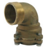 Compression fitting for polyethylene pipes - Male elbow