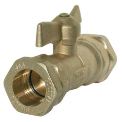 Robinet droit de jonction