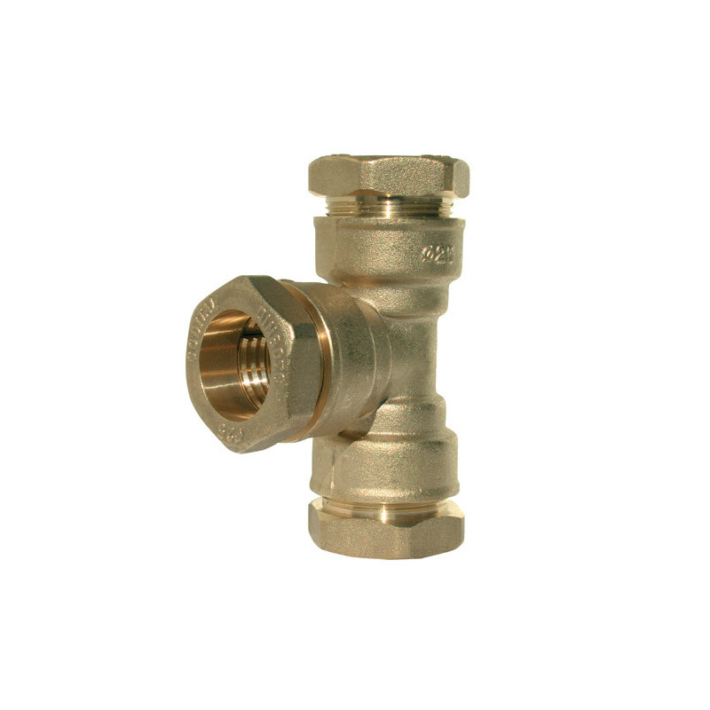 Equal tee - s7000 compression fitting pe pipe