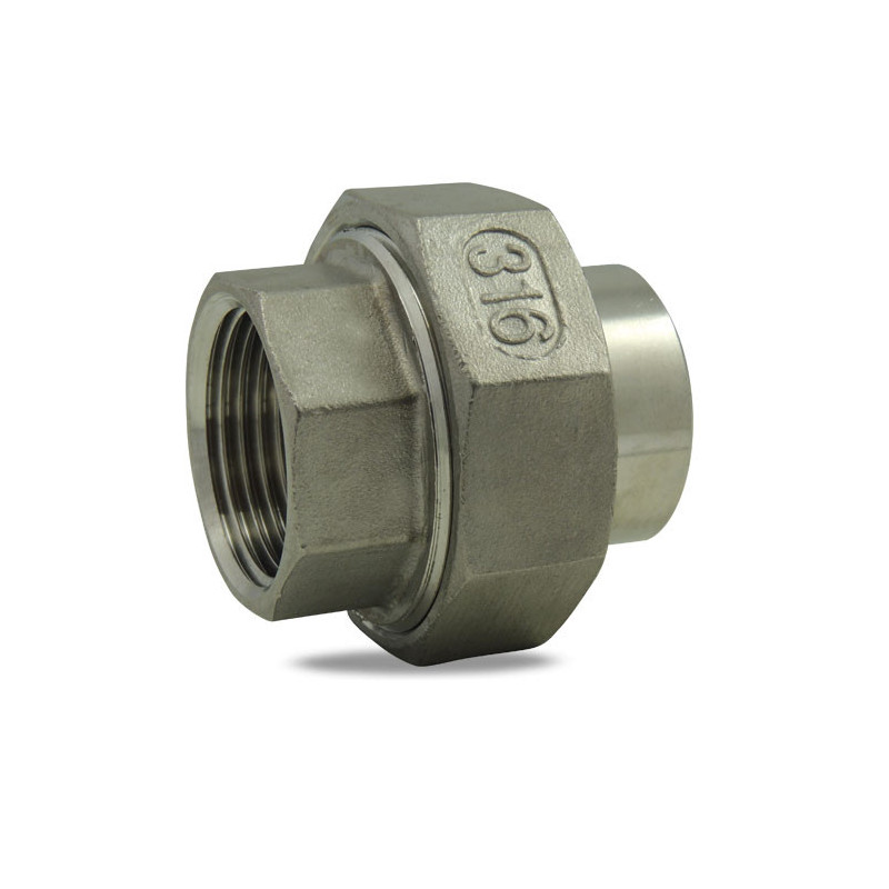 Union asiento conico Hembra/BW