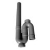 Glued siphon 1145 - glued elbows - removable pipe