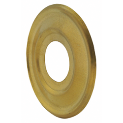 Rosace en laiton embouti