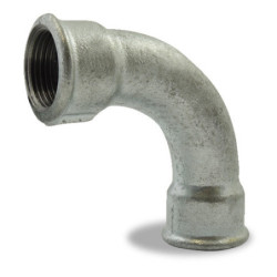 Courbe à grand rayon 90° en...