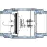 Brass spring check valve europa
