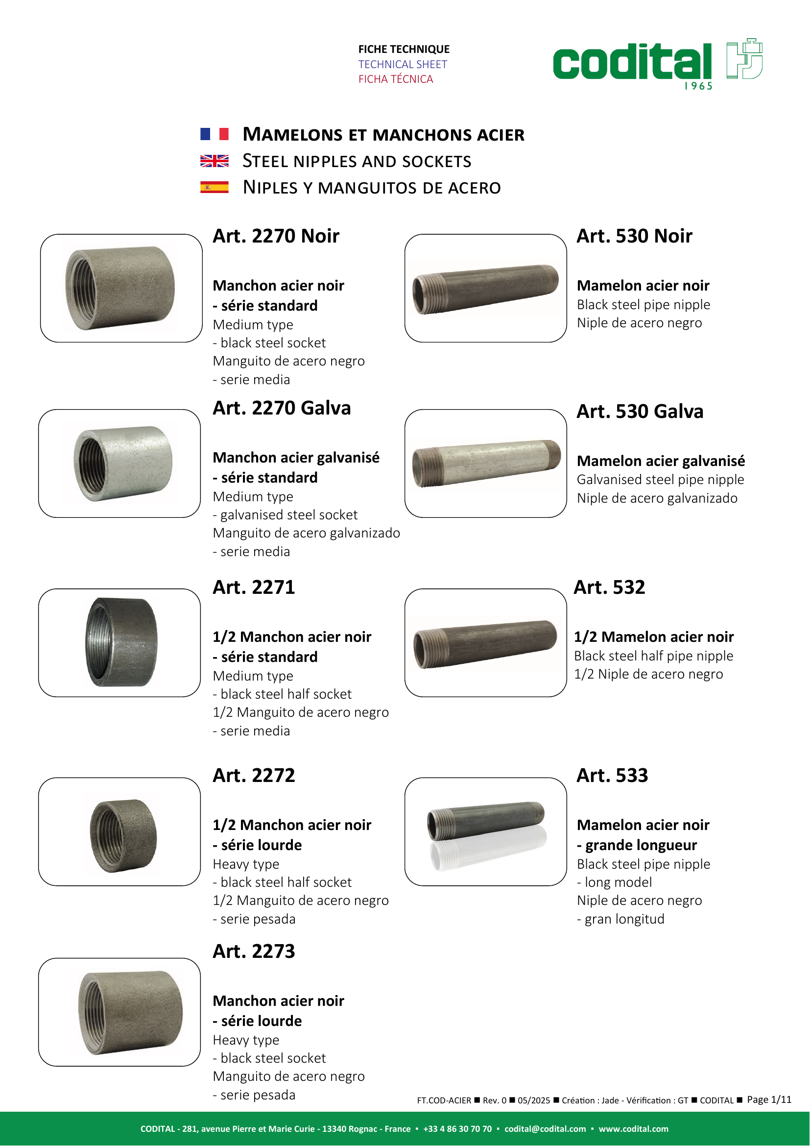 Fiche technique - mamelons...