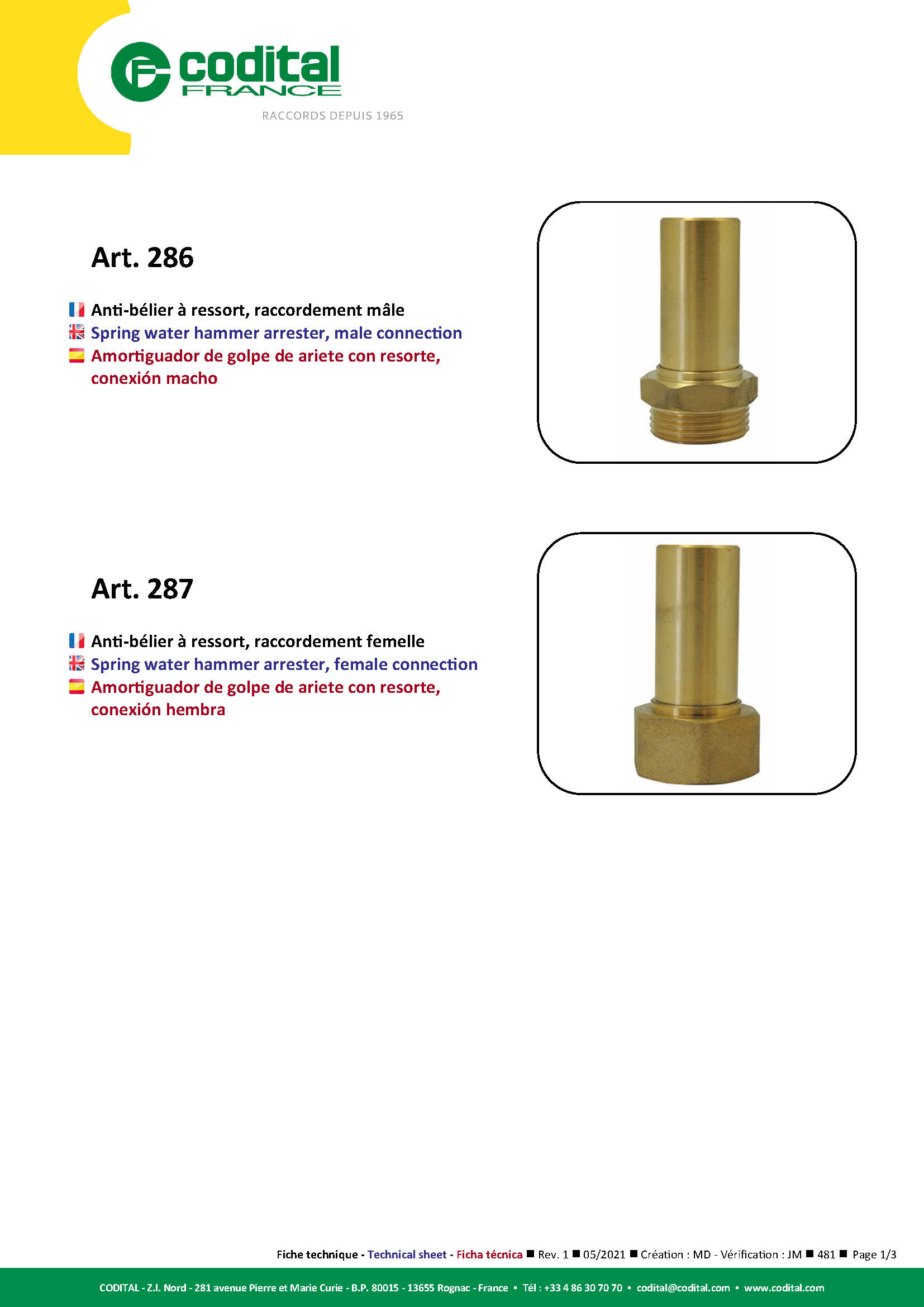 Fiche technique –...