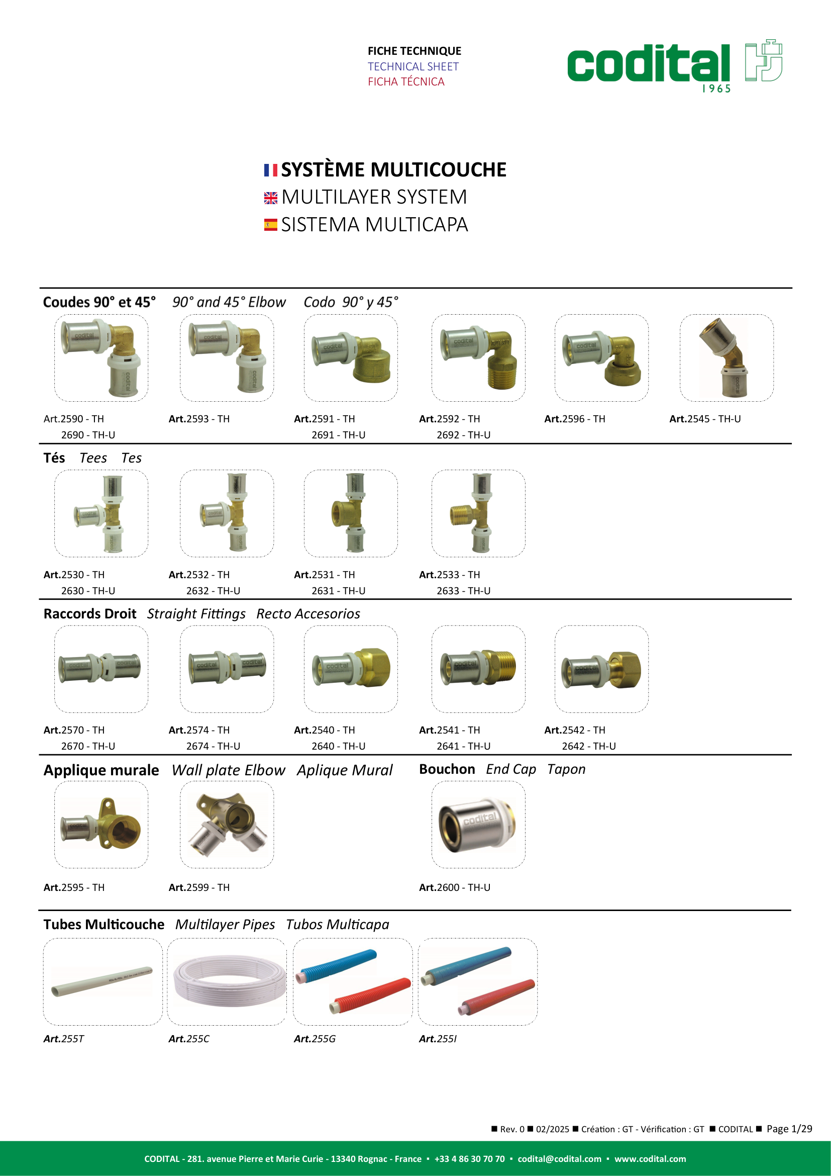 Fiche technique – SYSTÈME...
